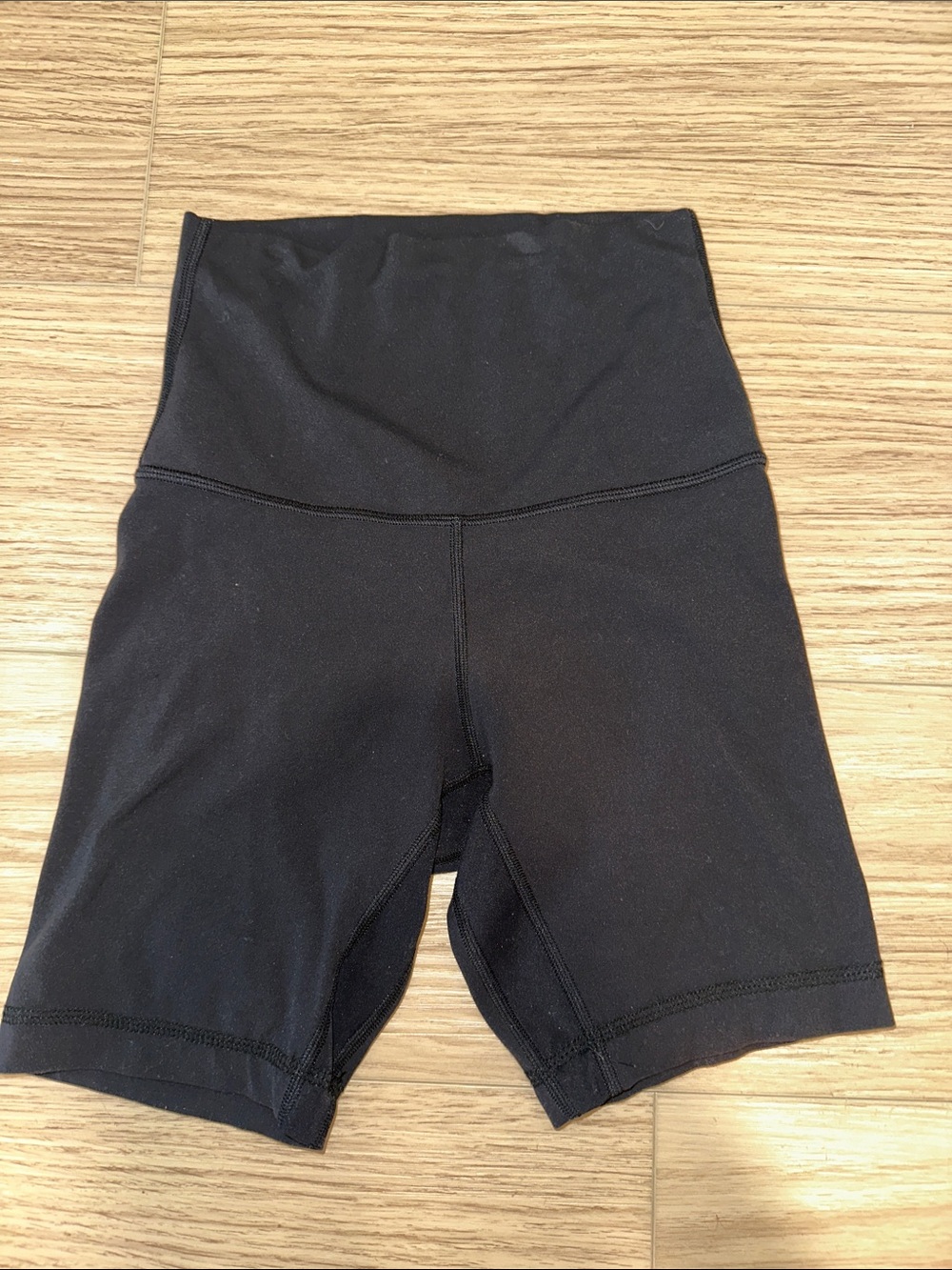 lululemon athletica Black High-Rise Bike Shorts